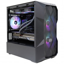 Firebreather Eruption A7747T AMD Ryzen 7 7700X 8-Core (16 threads) tot 5.4Ghz Nvidia RTX 4070 Ti 12GB kaart 500GB NVME SSD 16GB DDR5