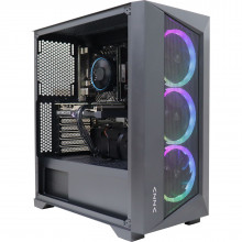 Firebreather AIR I2160 Intel Core 12100F 4-Core (8 threads) tot 4.3Ghz Nvidia RTX 3060 12GB grafische kaart 512GB SSD 16GB DDR4