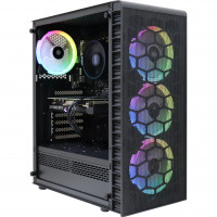 Firebreather Lava A36612 AMD Ryzen 5 3600 6-Core (12 threads) 3.6Ghz (turbo: 4.2Ghz) Nvidia RTX 3060 12GB kaart 512GB SSD 16GB DDR4