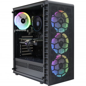 Firebreather Lava A36612 AMD Ryzen 5 3600 6-Core (12 threads) 3.6Ghz (turbo: 4.2Ghz) Nvidia RTX 3060 12GB kaart 512GB SSD 16GB DDR4