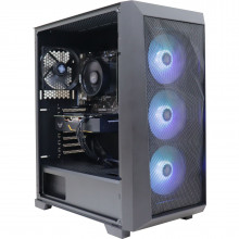 Firebreather Mountain A3660Ti AMD Ryzen 5 3600 6-Core (12 threads) 3.6Ghz (turbo: 4.2Ghz) Nvidia GTX 1660 Ti 6GB kaart 512GB SSD 16GB DDR4