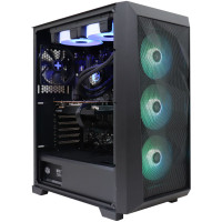 Firebreather Mountain A5666 AMD Ryzen 5 5600 6-Core (12 threads) 3.5Ghz (turbo: 4.4Ghz) Radeon RX 6600 8GB kaart 512GB SSD 16GB DDR4 