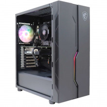 Firebreather MSI Mountain A5660Ti AMD Ryzen 5 5600X 6-Core (12 threads) 3.7Ghz (turbo: 4.6Ghz) Nvidia Geforce RTX 3060 Ti 512GB SSD 16GB DDR4