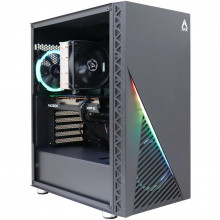 Firebreather Eruption A7668 AMD Ryzen 5 7600X 6-Core (12 threads) tot 5.3Ghz AMD RX 6750 XT 12GB kaart 512GB SSD 16GB DDR5