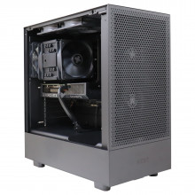 Firebreather Elegant Black A7647B AMD Ryzen 5 7600 6-Core (12 threads) tot 5.1Ghz Nvidia RTX 4070 12GB kaart 1TB NVME SSD 16GB DDR5