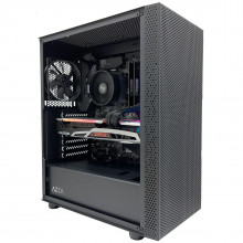 Firebreather Volcano A5667 AMD Ryzen 5 5600X 6-Core (12 threads) 3.7Ghz (turbo: 4.6Ghz) RX 6700 XT 12GB GDDR6 grafische kaart 256GB SSD 16GB DDR4