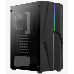 Firebreather AIR I8160 Intel Core i3 8100 Coffee Lake 4-Core 4x3.6Ghz Nvidia Geforce RTX 3050 8GB GDDR6 grafische kaart 16GB DDR4 512GB SSD