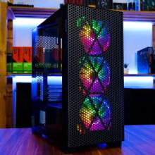 Firebreather DREAM I29924 Intel Core i9 12900KF 16-Core (24 threads) 3.2Ghz (turbo: 5.2Ghz) Geforce RTX 4080 16GB kaart 500GB NVME SSD 16GB RAM 